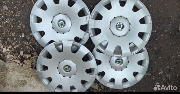 Колпаки на Шкоду р15