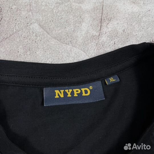 Футболка Nypd Оригинал USA Полиция Винтаж 00х