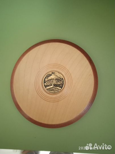 Деревянная Тарелка Sveti Stefan на стену 14 см