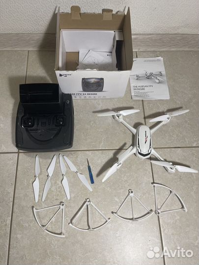 Квадрокоптер hubsan fpv x4 desire H502s