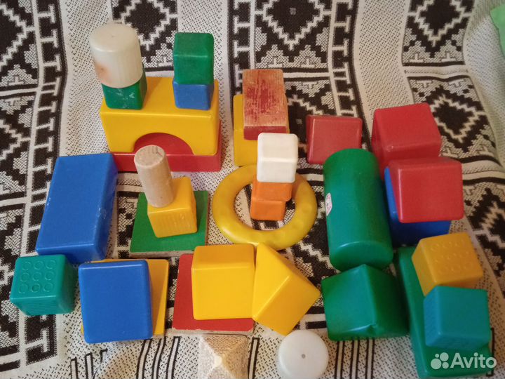 Детские кубики СССР