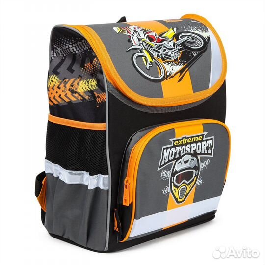 Новый школьный ранец Erhaft мотокросс для мальчика