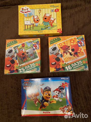 Пазлы детские