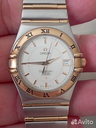 Часы Omega Constellation steel/gold omega 396.1202