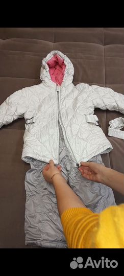 Комплект куртка для девочки 98