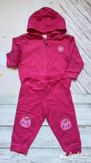 Детские вещи пакетом для девочек 80-86 HM