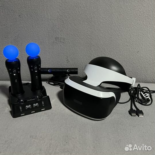 Playstation 4 VR v1 + 2 Move