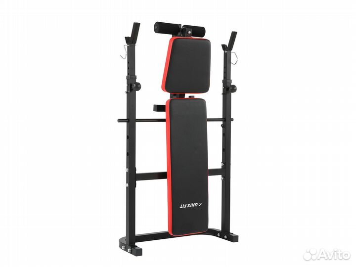 Скамья силовая со стойками unix Fit bench 120