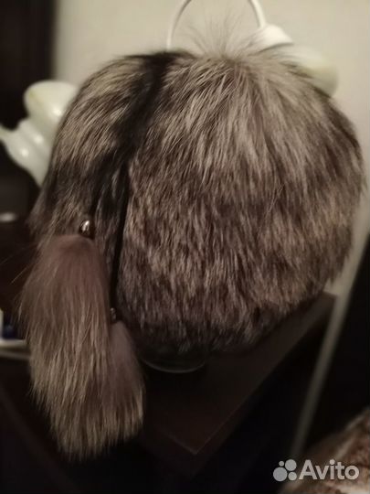 Шапка из чернобурки