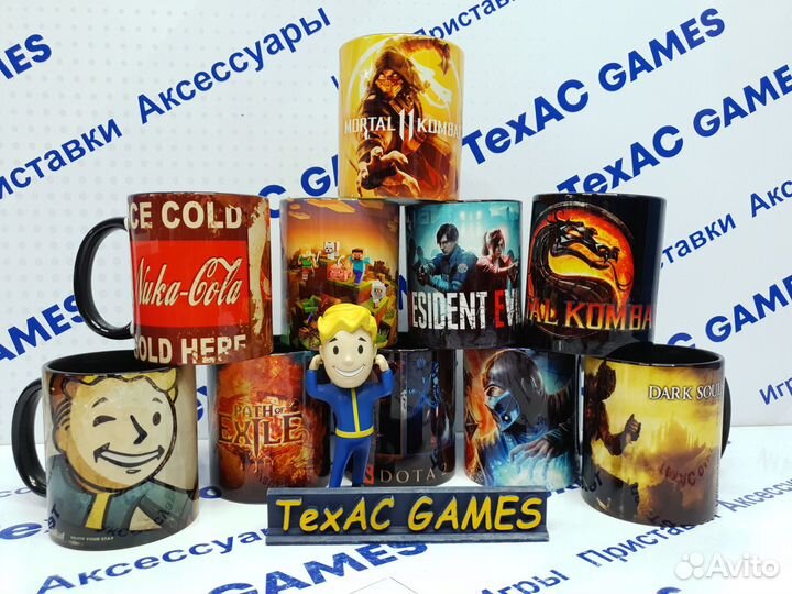 Кружки с игровыми принтами