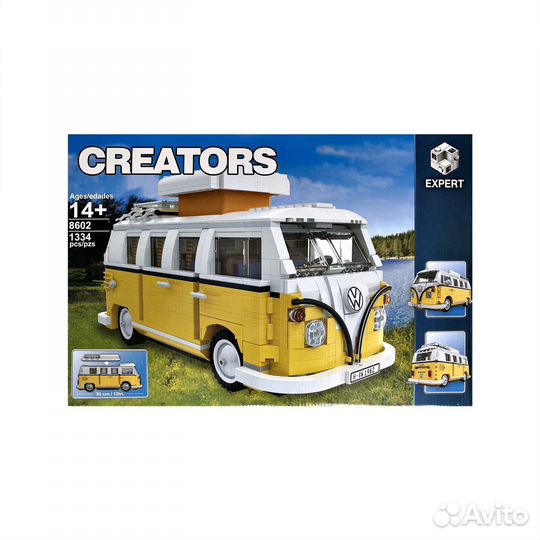 Lego Volkswagen T1 Camper Van (аналог)