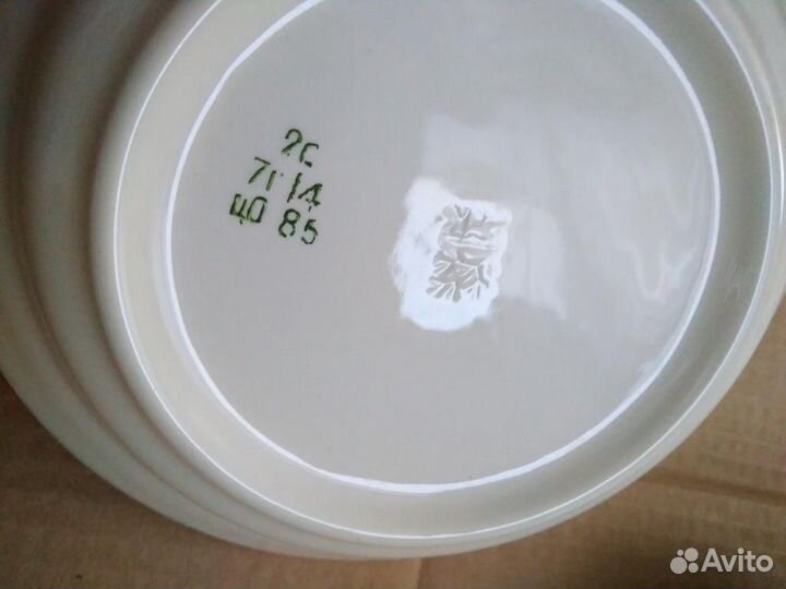 Набор Тарелок Конаково. зик. СССР 5шт