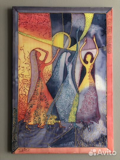 Картина батик