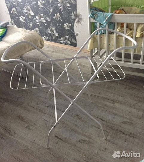 Подставка для ванночки и сушка для белья