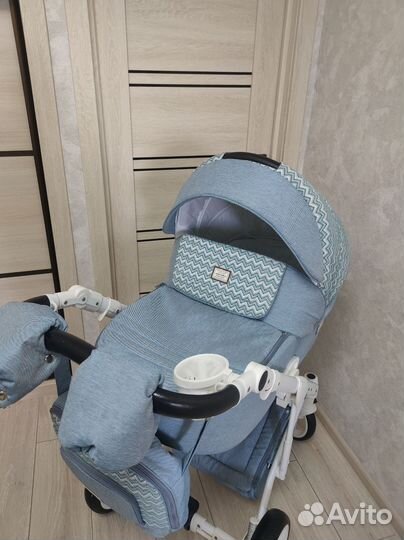 Коляска 3 в 1 Adamex Luciano Delux