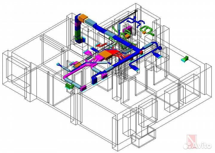 Монтаж вентиляции промышленных зданий в Казани