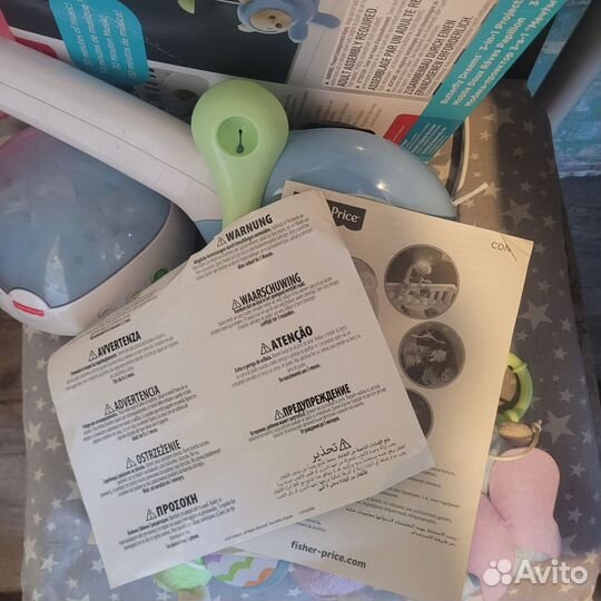 Мобиль на кроватку fisher price