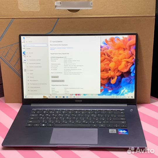 Отличный ноутбук ноnоr magiсвоок 15 512гб