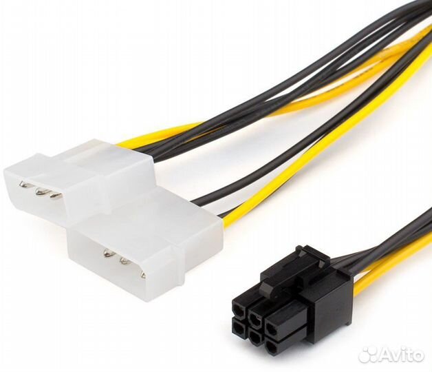 Кабель DVI, USB 2.0/3.0, SATA, molex-6pin
