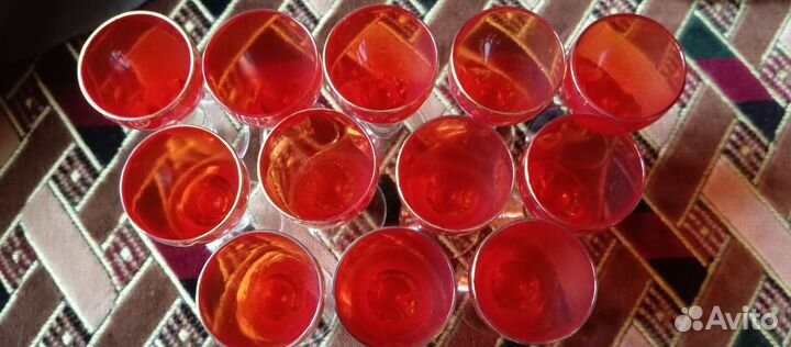 Рюмки хрустальные СССР 1950 гг