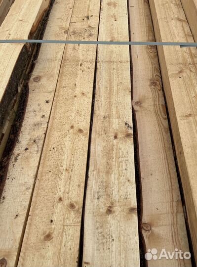 Доска обрезная сосна ель