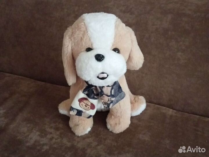 Собака мягкая игрушка