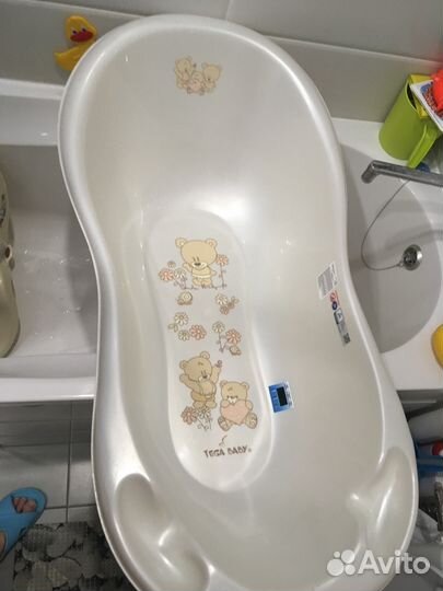 Ванночка для купания+горка