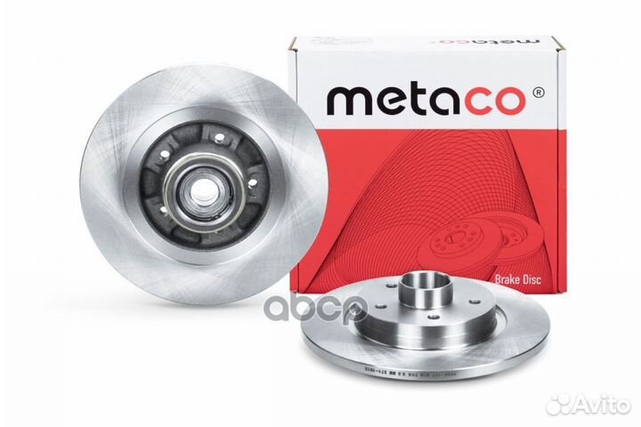 Диск тормозной задний Renault Kangoo (2008), R