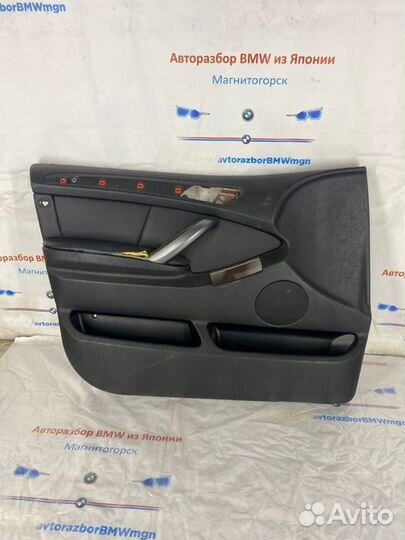 Дверная карта передняя левая Bmw X5 E53 M54B30