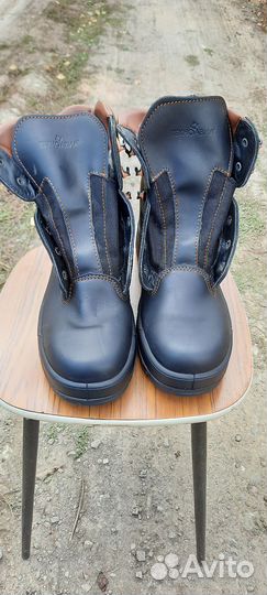 Ботинки мужские кожаные Капитан меховые