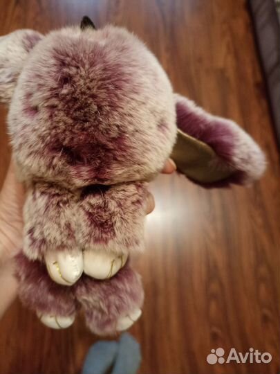 Брелок кролик из натурального меха и др