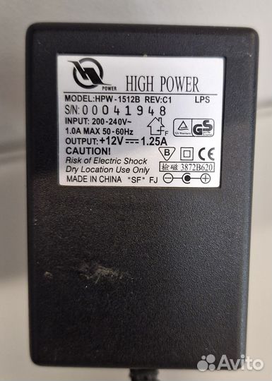 Блоки питания,зарядки для ноутбуков
