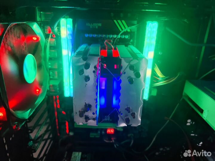 Игровой пк/е5 2667v2 8/16 4000 MHz/озу 32gb