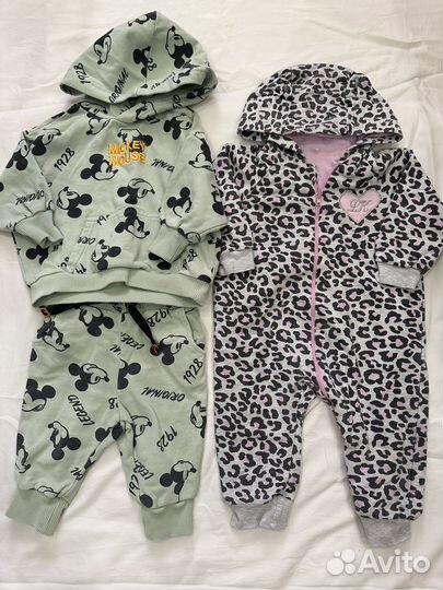 Вещи для девочки пакетом 68