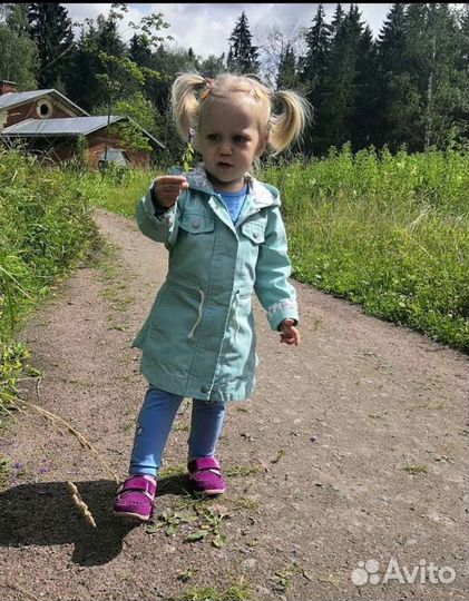 Летнее платье и парка для девочки