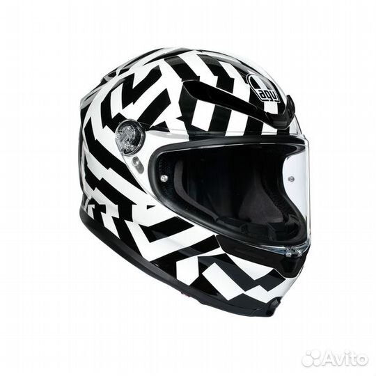 Шлем AGV K-6 multi Secret Black/White