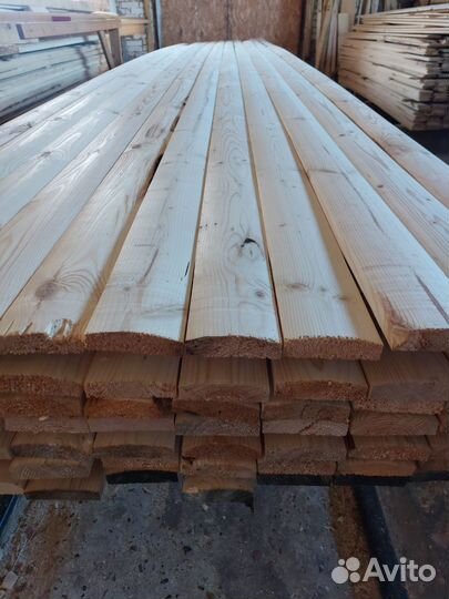Доска забора строганая