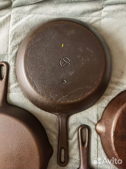 Чугунная сковорода СССР Ленинград