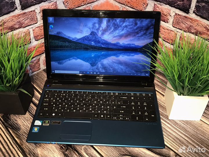 Мощный ноутбук Acer intel/2 Видеокарты/Win10