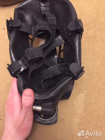 Панорамный противогаз осока-19 (склейка борщева)