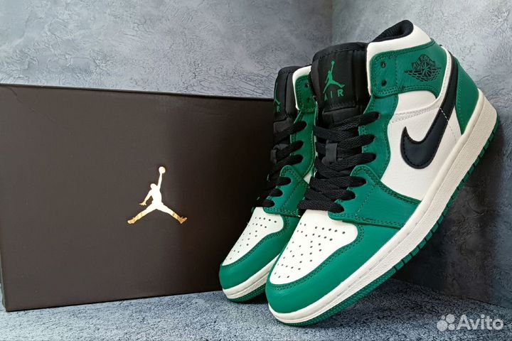 Кеды Nike Air Jordan натуральная кожа