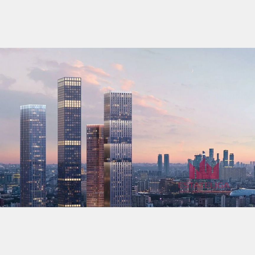 Своб. планировка, 150 м², 54/54 эт.