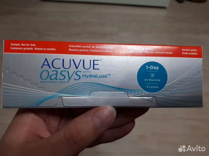 Линзы acuvue oasys 1-day, -2.0