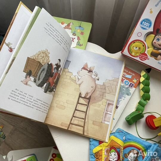 Развивающие игрушки от 6 мес до 3х лет пакетом
