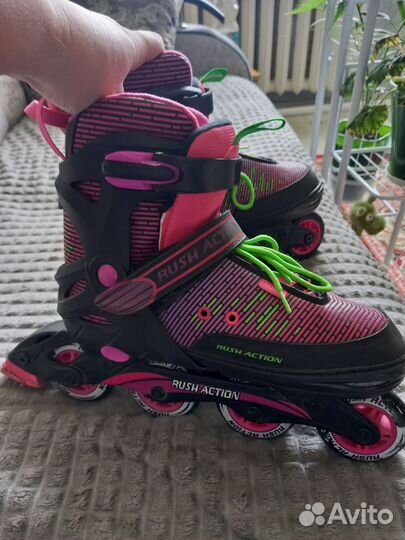 Роликовые коньки раздвижные