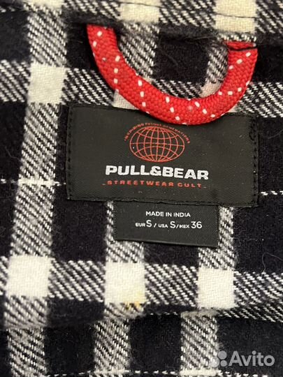 Рубашка мужская pull bear