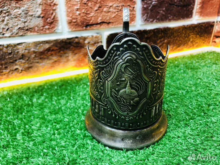 Z.13018 Подстаканник мельхиор СССР космос