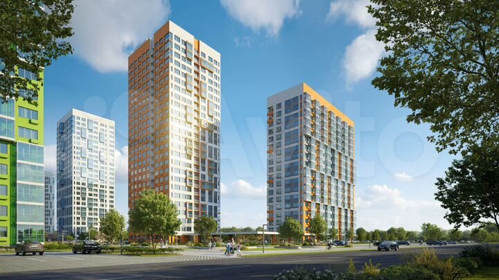 2-к. квартира, 60,5 м², 14/25 эт.