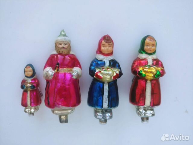 Елочные игрушки СССР