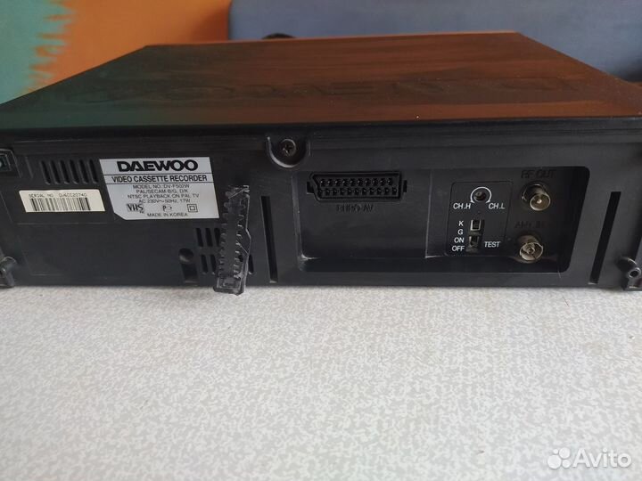 Видеомагнитофон Daewoo